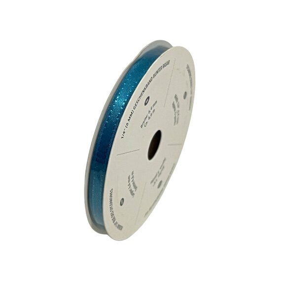 Stampin' Up! Island Indigo 1/4" Ribbon 5 Yards Polyester Crafting Trim - Picture 1 of 3